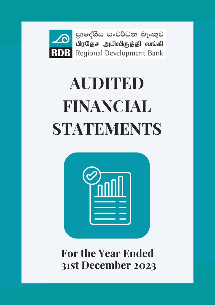 Financial Statements Regional Development Bank